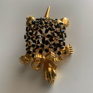 Vintage Turtle Brooch